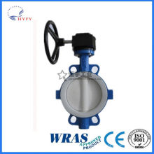 Ductile Cast Iron Astm Single Flange Industrial Butterfly Valve